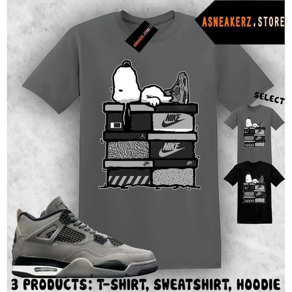 Tops - Shirt Match Aj 4 Cave Stone Matching Tee S Dog T-Shirt